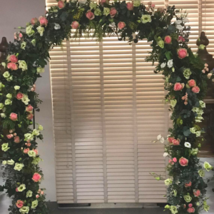 Flower arch by HM Floristry